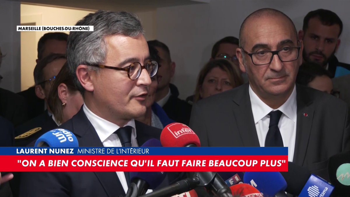 «On va passer de 200% de surpopulation carcérale aux Beaumettes à 100%, en passant de 1200 à 2000 lits comme le souhait le président de la République», annonce Gérald Darmanin