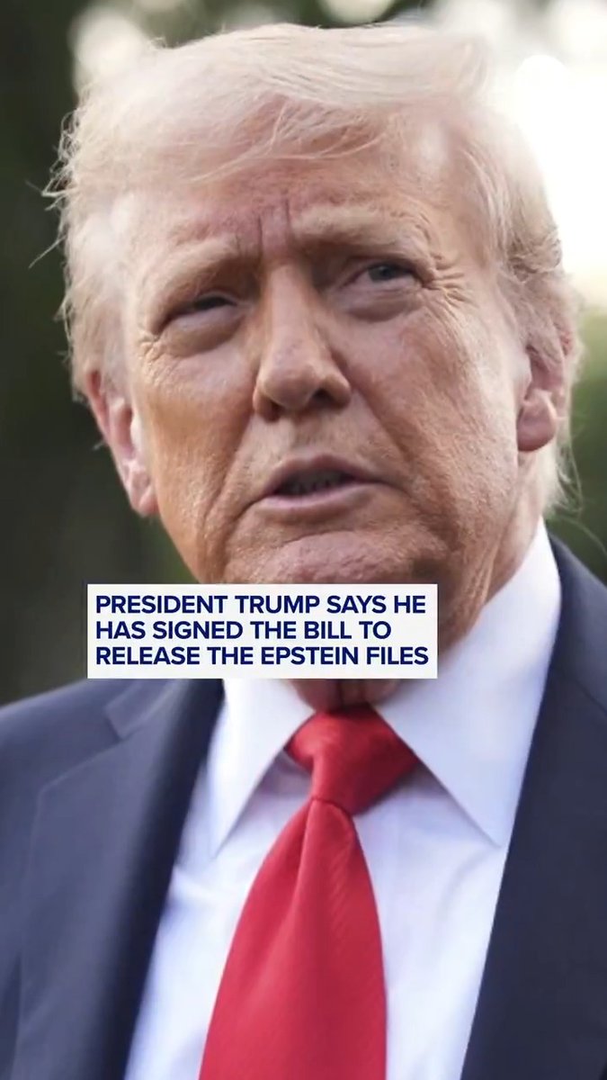 President Trump said he signed the Jeffrey Epstein files bill in a post on his social media platform, accusing Democrats of associating with the disgraced financier. Mary Bruce reports on what happens next. Read more: