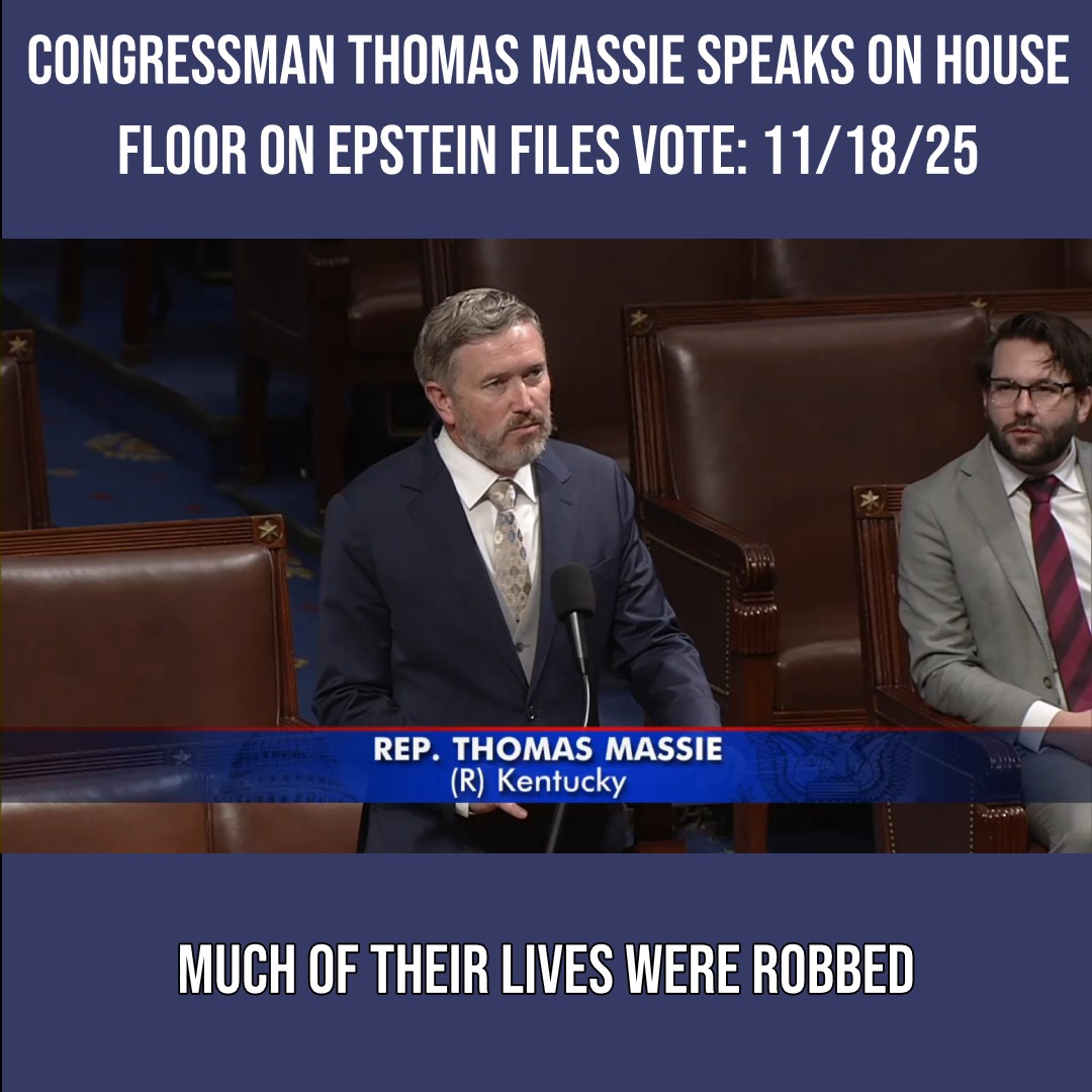 After five months of sustained effort and much opposition, our bill to release the Epstein Files passed the House (427 : 1), passed the Senate (100 : 0), and was signed by the President in less than 36 hours! Marjorie Taylor Greene Rep. Nancy Mace and I led this debate for the bill on the floor.