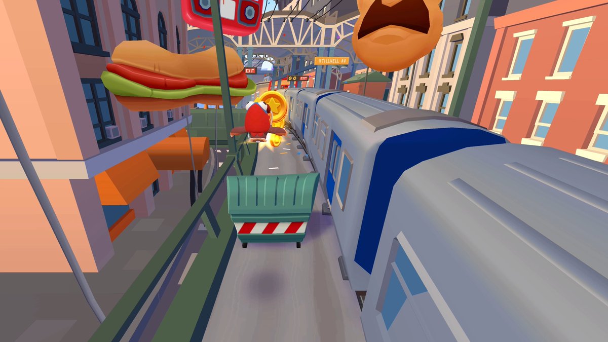 On the 24th of November it’s time for Subway Surfers World Tour to visit the big apple, New York City. 🍎​ Since thanksgiving is just around the corner, is there a better way to celebrate than going to the city that never sleeps? 🎊​​🏙️​ Parades fill the streets with big floats and we will be joined by three new surfers: Mr. Gobbles, Rosie and Ballerina Latticina. ​🍁​ You will also be able to unlock an extra outfit for Rosie: Autumn Spice.🥮 This update will run from 24th of November to 8th of December.