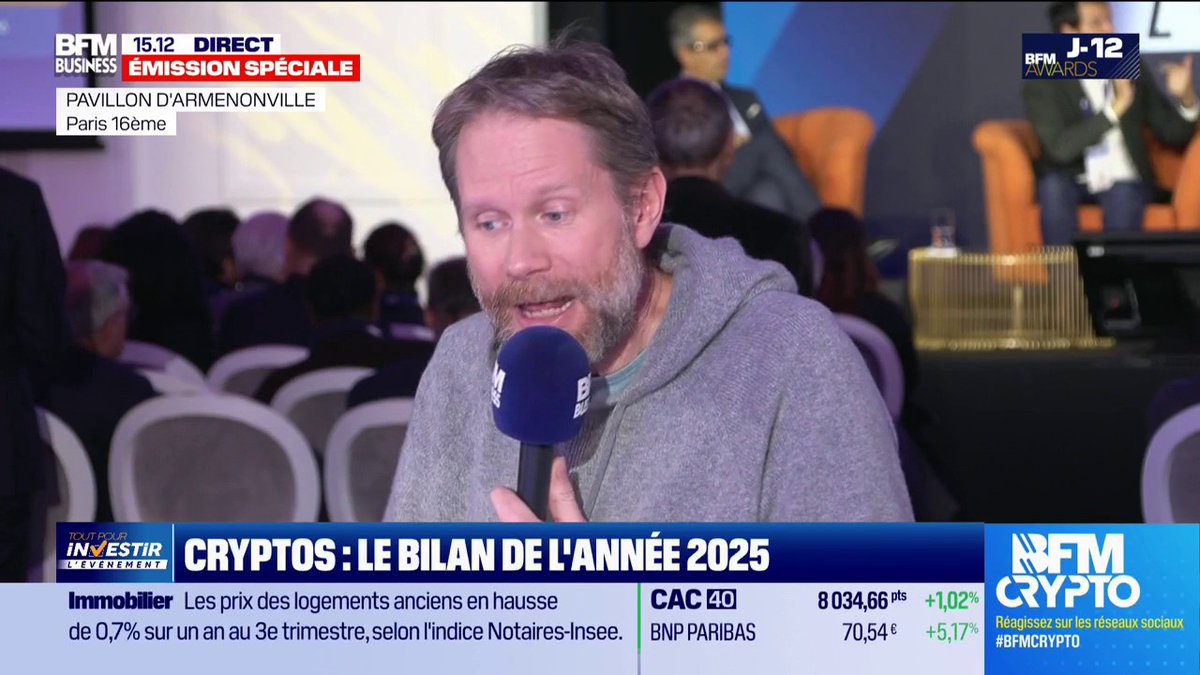 L'euro numérique ? "Une catastrophe" 💶 "Les monnaies numériques de banque centrale vont être un échec cuisant, il vaudrait mieux autoriser les stablecoins euro. On se tire une balle dans le pied et on va finir par s'en tirer une dans la tête" 🎙️Sandra Gandoin 💬 Eric Larchevêque