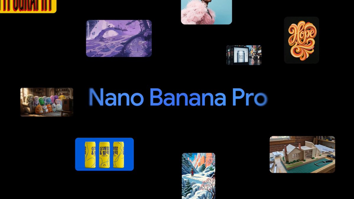We just dropped Nano Banana Pro, built on Gemini 3. 🍌 With state-of-the-art text rendering, vast world knowledge and studio-quality creative controls, Gemini 3 Pro Image can create and edit more complex visuals, infographics and more. Here’s what’s under the hood. 🧵