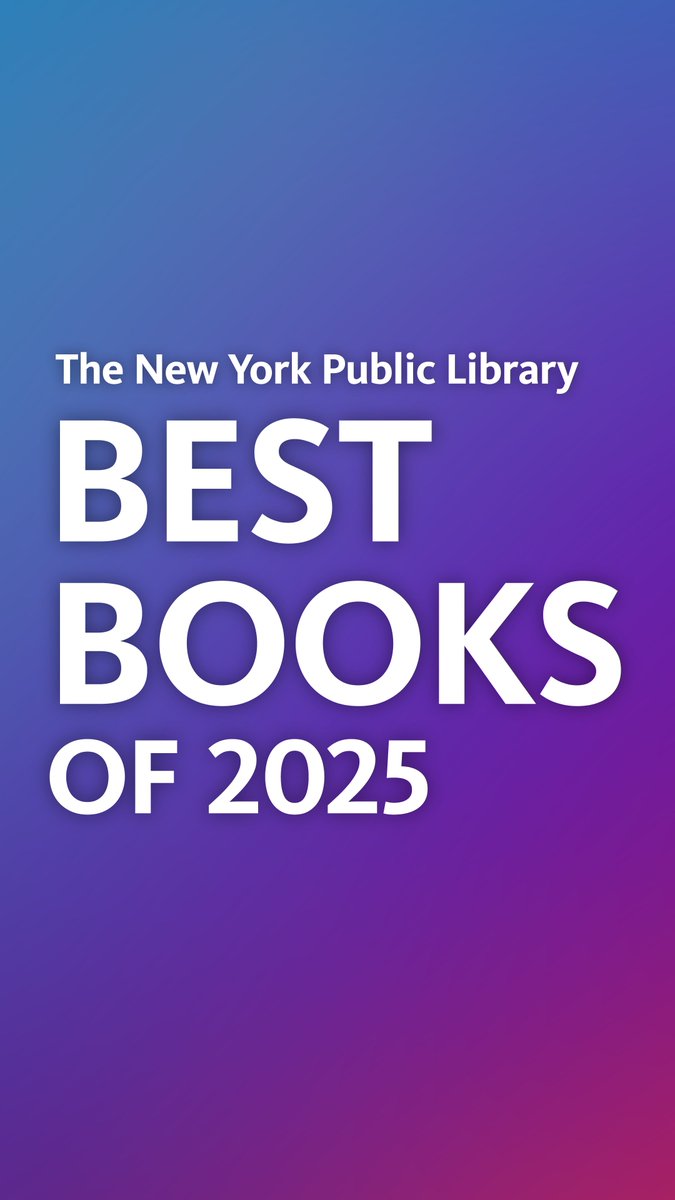 NYPL’s Best Books of 2025 list is officially here! 📚✨ To celebrate, we are offering immediate e-reader access to select titles through the end of the year. Browse the full list and start reading today: