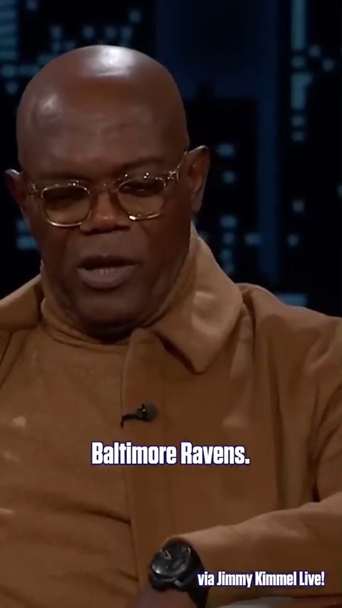 The Jacksons gotta stick together 😂😂😂 Samuel L. Jackson via Jimmy Kimmel Live