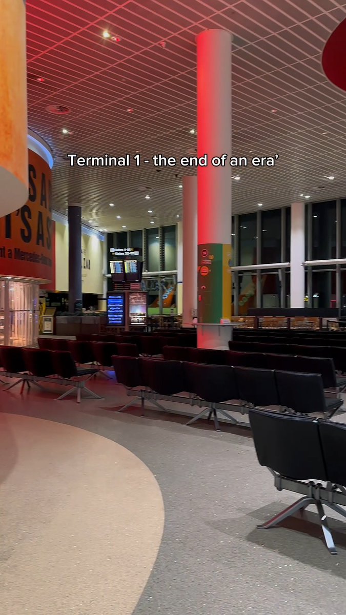 And just like that, an era ends ✈️ Terminal 1 Departure Lounge and Arrivals have officially closed. Since the 1960s, T1 has been the starting point for millions of journeys. Here’s to the memories and the stories that took flight from here❤️