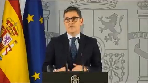 #EnDirecto | El mensaje del Gobierno a "todos los ciudadanos que no comparten" la condena al fiscal general del Estado: "La discrepancia a esta sentencia no puede conllevar una desconfianza generalizada en la justicia. España es un Estado de derecho"