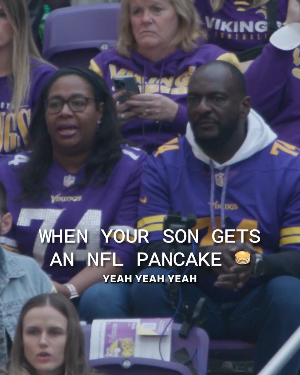 Get out the syrup! We got some pancakes! 🥞
