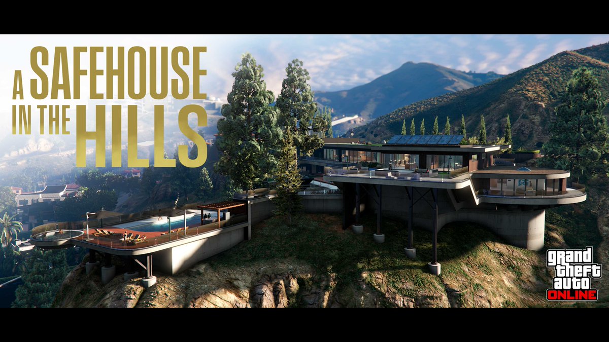 You’ve already built an empire. Now let Prix Luxury Real Estate erect your palace. Own the extravagant residence of your dreams in GTA Online: A Safehouse in the Hills, coming this December:
