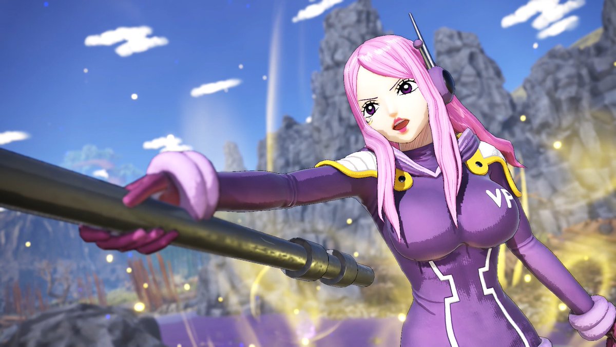 Jewelry Bonney dominates with stretching strikes or giant-size takedowns. Charge up and wipe out entire crowds. ONE PIECE PIRATE WARRIORS 4 releases in 1 day on PlayStation 5, Xbox Series X|S, and Nintendo Switch 2, along with Character Pack No.7!