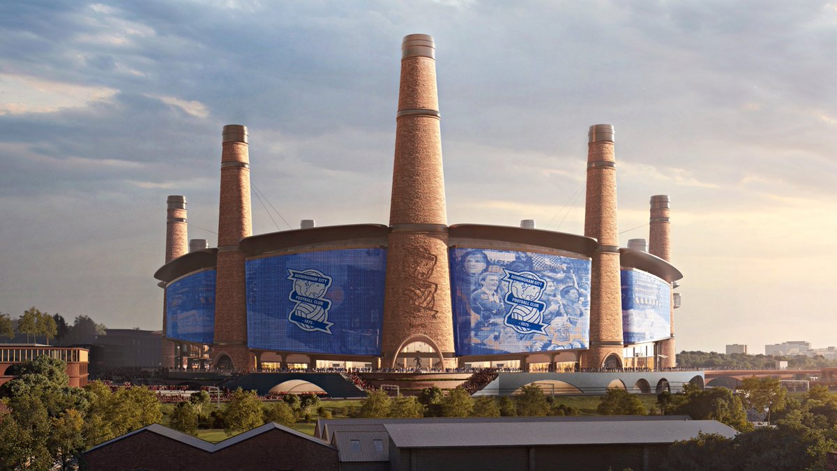 Birmingham City apresentou o projeto para o seu novo estádio e está simplesmente incrível.