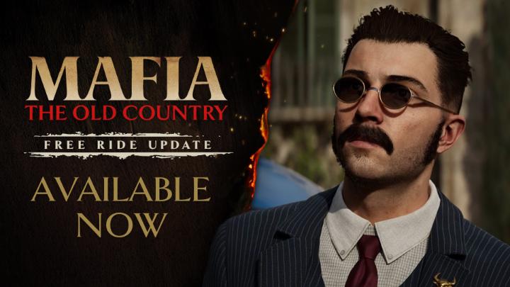 Start your engine, Enzo. FREE RIDE is out now in #MafiaTheOldCountry, alongside a host of new features to enhance your adventures in the Valle Dorata! Update &amp; play free -
