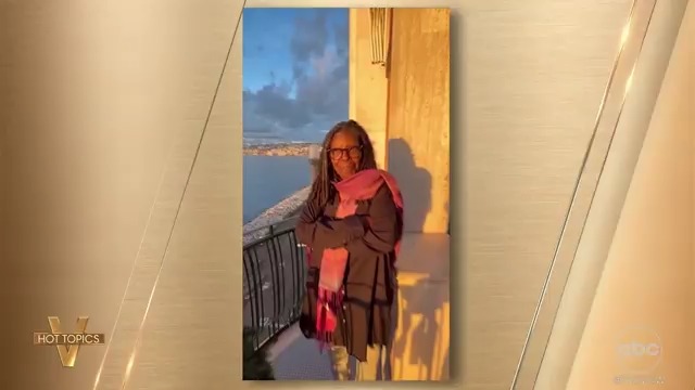 Whoopi checks in from Italy where she's guest starring on one of the country’s oldest soap operas!