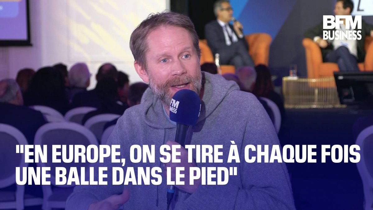 "En Europe, on se tire à chaque fois une balle dans le pied" 🇪🇺🫠 Invité de BFM Business, Éric Larchevêque estime que l'euro numérique sera "un échec cuisant" et appelle plutôt la BCE à libérer les stablecoins en euros 💬 Eric Larchevêque , cofondateur de Ledger