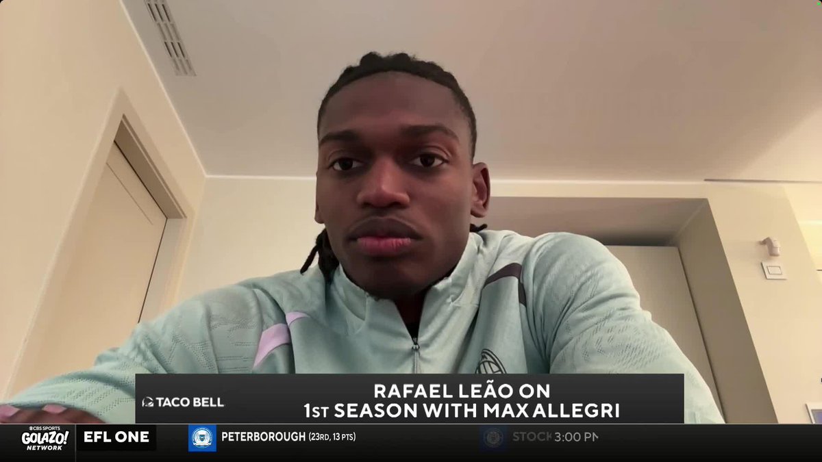 "He knows what I can do with the ball..." ⚽ Rafael Leão explains how Massimiliano Allegri is working to elevate his game 🤝