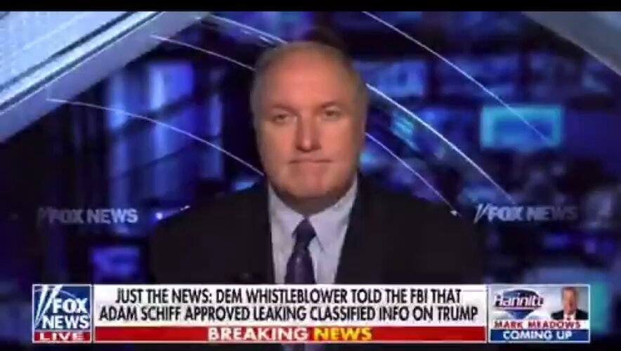 Here it is: Just thirty-nine seconds of mortgage fraud, espionage, perjury, defamation, obstruction of justice, and overthrowing the sitting President of the United States. King Solomon Reporting: FBI — Kash Patel: A Democratic Intelligence Committee staffer turned whistleblower confirms that — while sitting in classified meetings — Adam Schiff and Eric “Fang Fang” Swalwell personally approved the leaking of classified information.