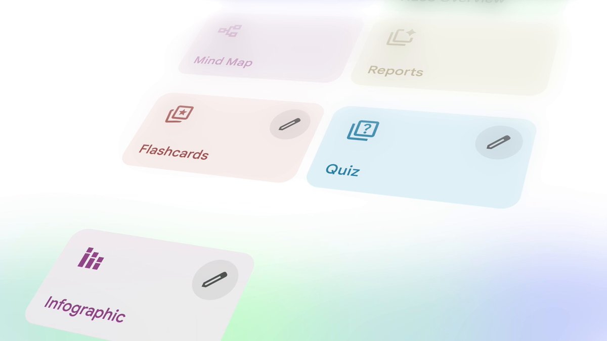In honor of today's 🍌🍌 launch we decided to release not one but TWO new outputs: Starting with Infographics! Create customizable, high-quality, visual summaries of your sources. Information never looked so good. Rolling out to Pro users now and free users in the coming weeks!
