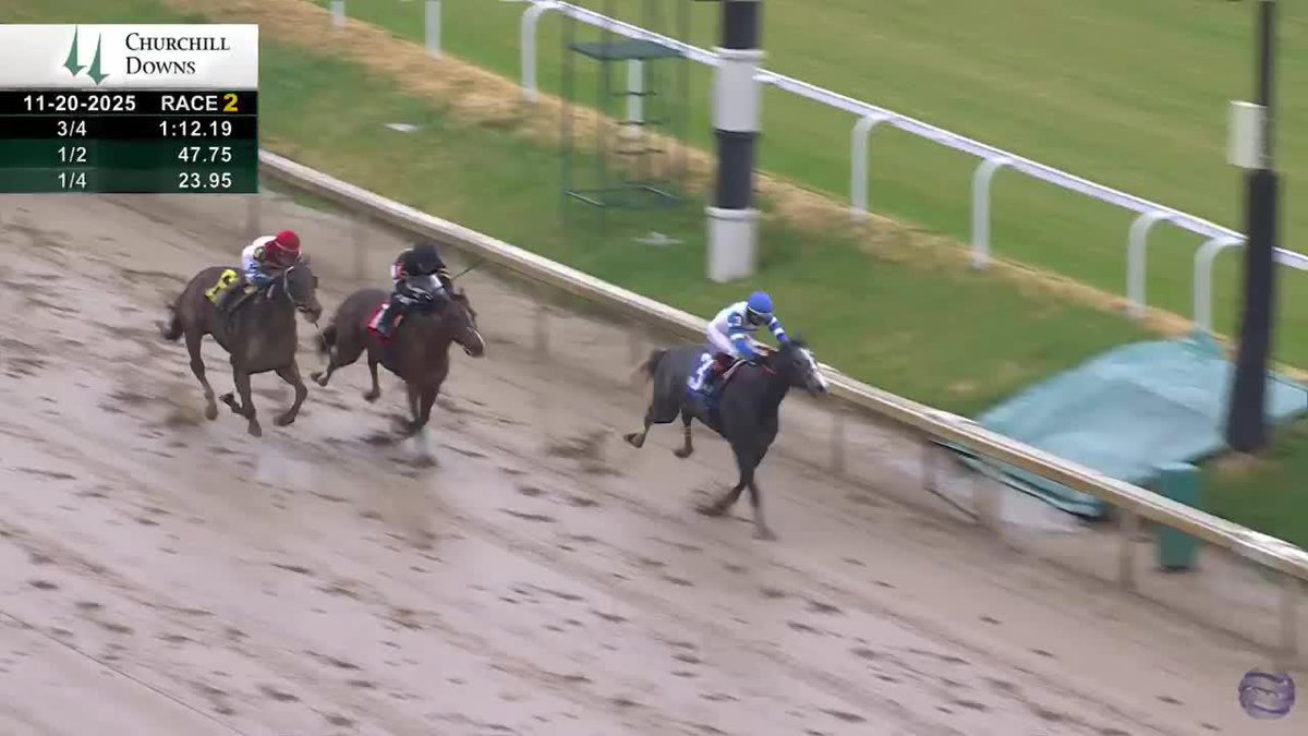Crisis Manager denies Publisher in R2 at @churchilldowns under Jose Ortiz for trainer @tomamossracing! 💪 🎥 #TwinSpiresReplay