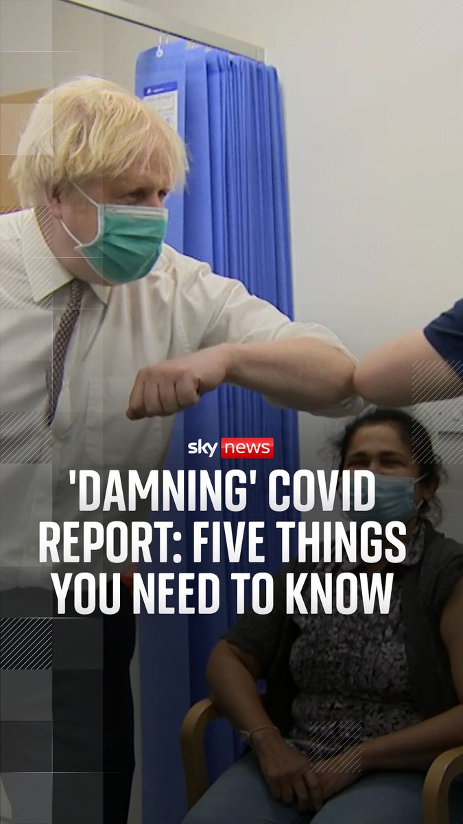 The COVID-19 Inquiry has published a 'damning' report looking at the UK government's response to the pandemic. Sky's health correspondent @AshishSkyNews explains the five key takeaways ⬇️ Read more 🔗