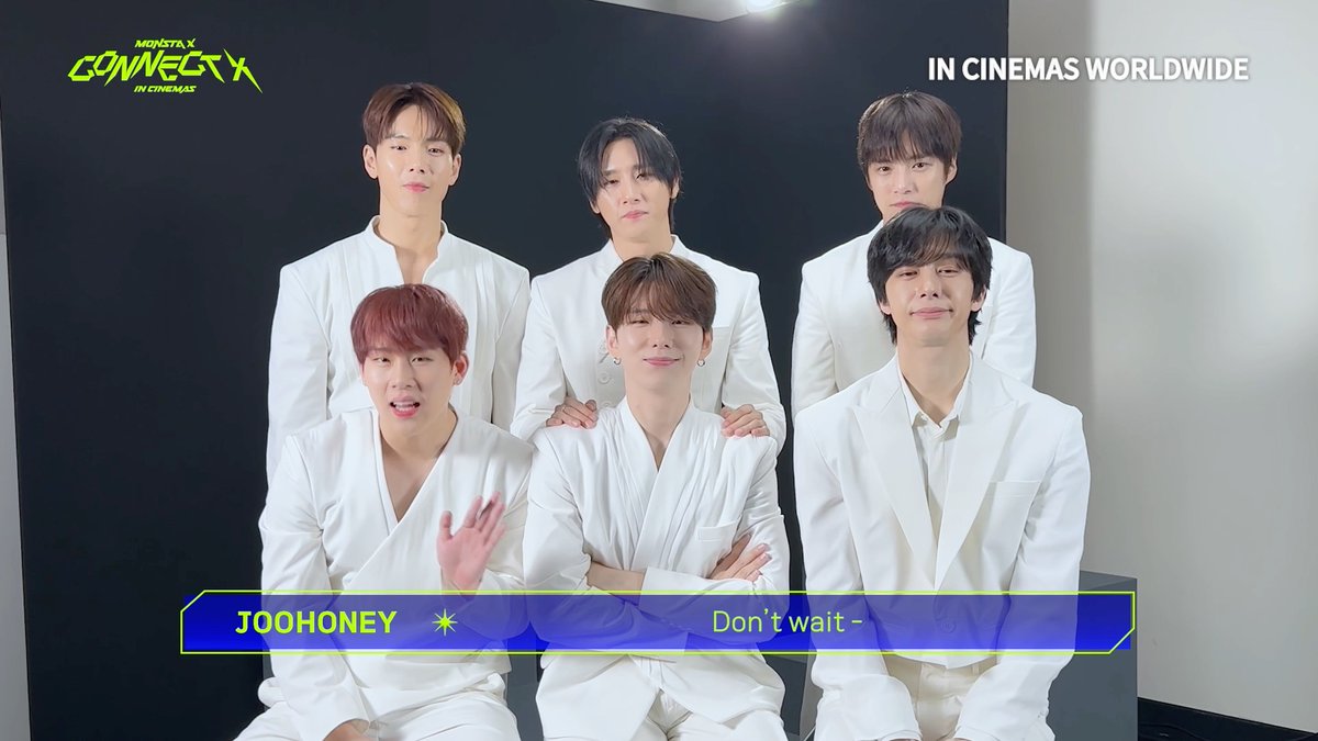 MONBEBE, a special message from MONSTA X has landed on Fandango! 🎉 Don’t miss spectacular performances of new songs such as “Fire & Ice” as well as fan favourites such as “Secrets” in MONSTA X : CONNECT X IN CINEMAS. Screening in cinemas December 3 & 7. Don’t miss it!