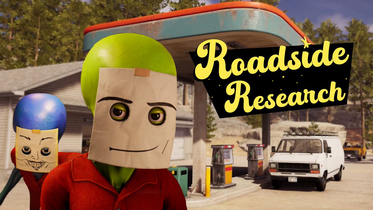 this is a very normal, regular, human-run gas station 👽 Roadside Research is coming day one in 2026 | #XboxPartnerPreview