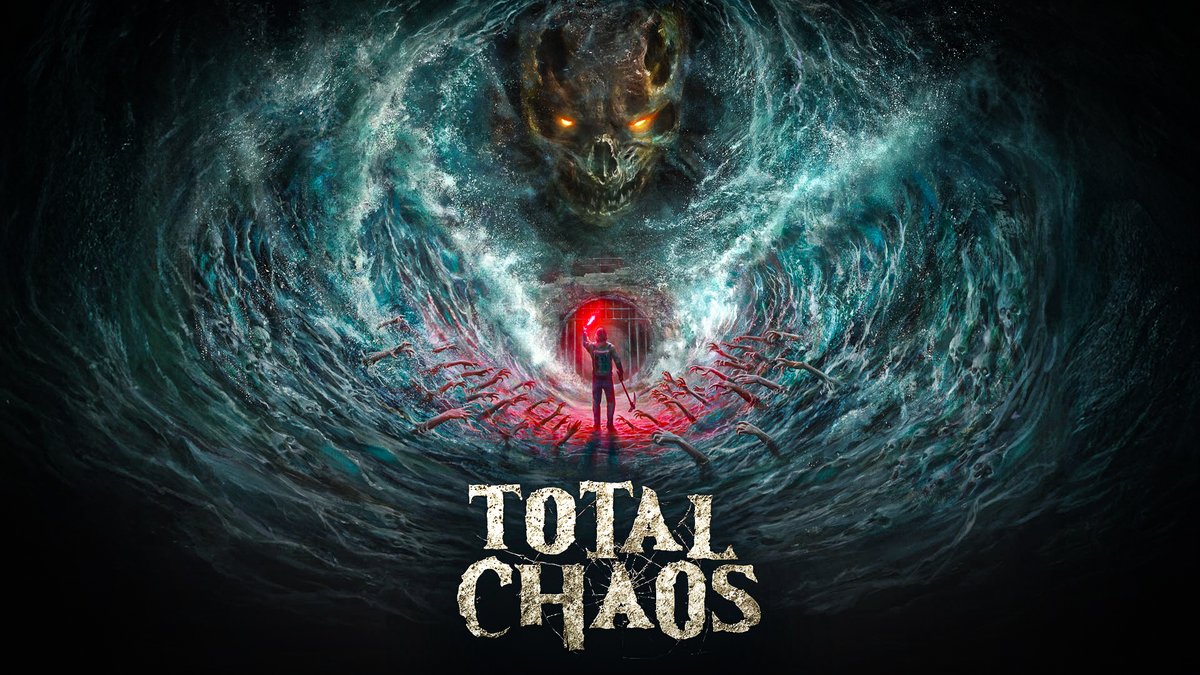 Fort Oasis waits… Total Chaos is out NOW on PC, PS5, Xbox, and Game Pass. From the mind behind Turbo Overkill, wadaholic drags you into a descent you may not return from. Eternal thanks to @Atari & Infogrames for helping unleash the horror.