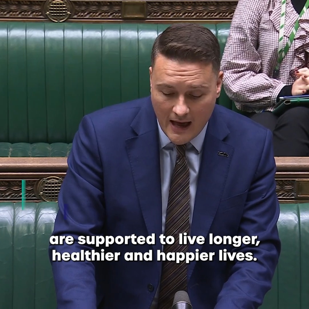 "This is not an either-or. This is not a choice between men and women." @WesStreeting sets out why we're supporting men to live longer, healthier lives through our Men's Health Strategy. Find out more: