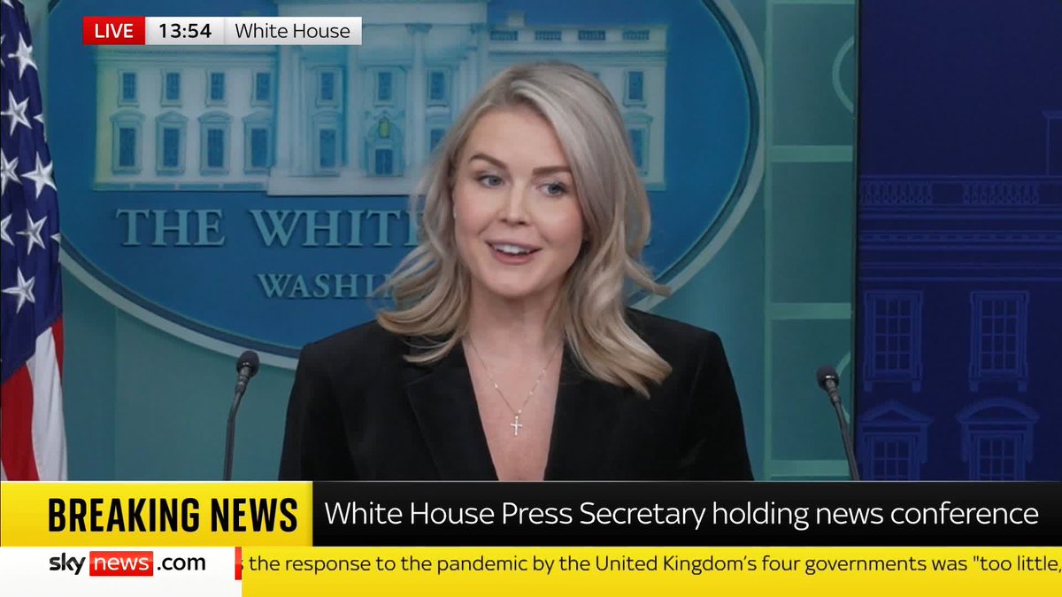 "It's a good plan for both Russia and Ukraine." White House press secretary Karoline Leavitt confirms that the US has been holding secret peace talks with Ukraine and Russia, insisting that both sides have been engaged with "equally". Live updates ➡️