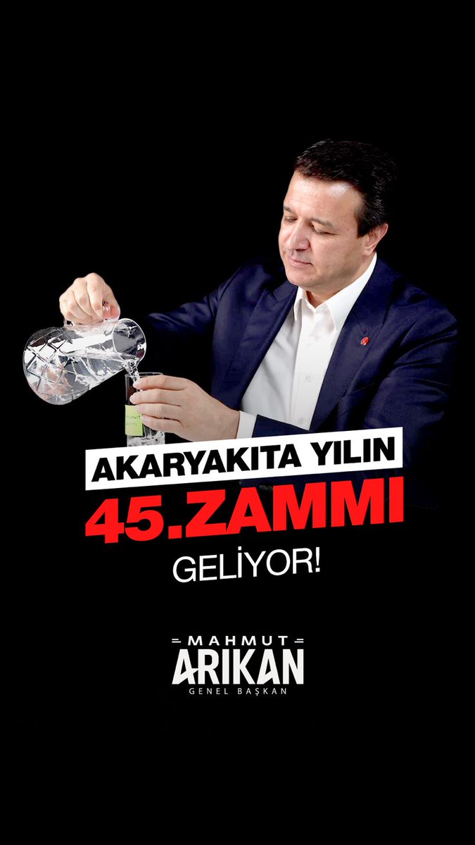 Asgari ücrete yılda 1 kez zam yapan iktidar; akaryakıta bugün yılın 45’inci zammını yapıyor!