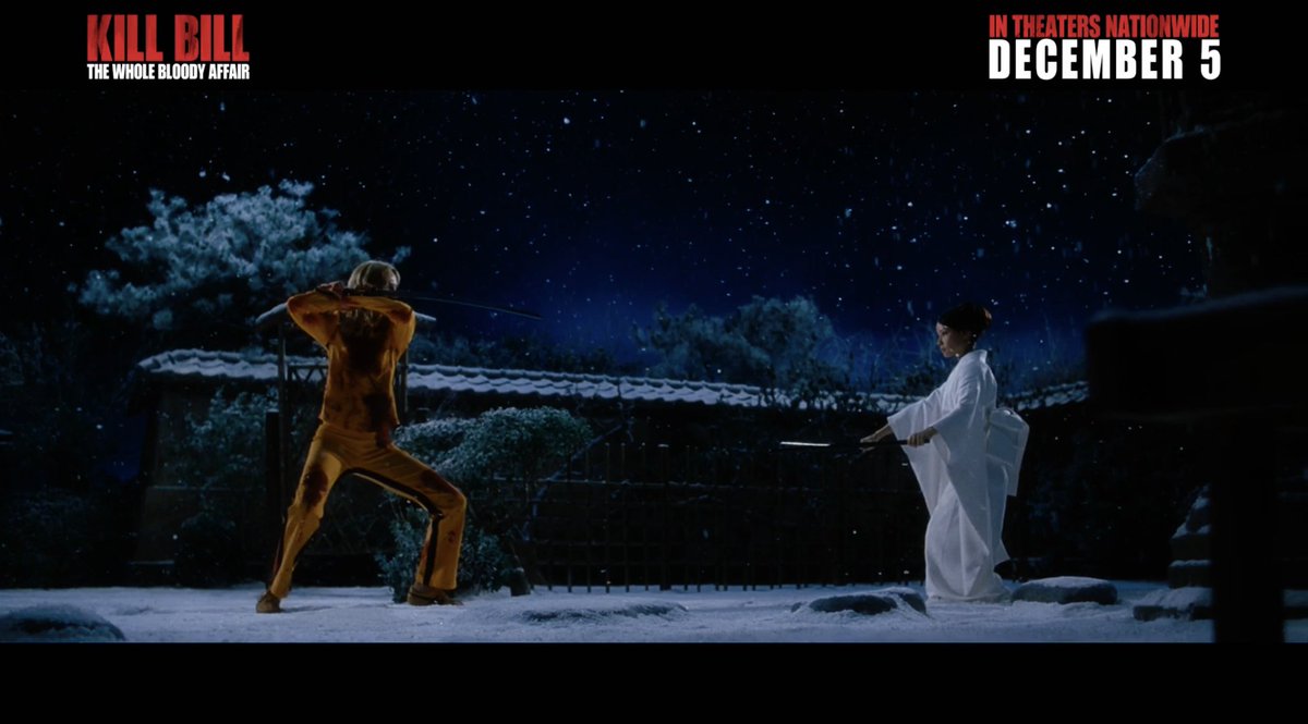 New teaser for Quentin Tarantino’s ‘KILL BILL: THE WHOLE BLOODY AFFAIR’ • Will include a never-before-seen 7-minute animated sequence • Select presentations will be in 70mm and 35mm • In theaters on December 5