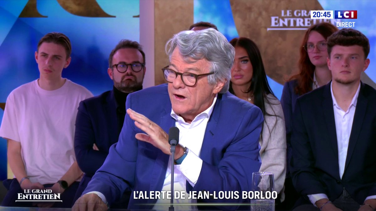 🗣️ "Ce qui m'inquiète vraiment c'est notre jeunesse... elle est en train de déraper à une vitesse extraordinaire. On a un million de gamins aux pieds des immeubles, 50.000 qui ont touché une arme avant la puberté. Il faut tout simplifier : qui fait quoi" : Jean-Louis BORLOO