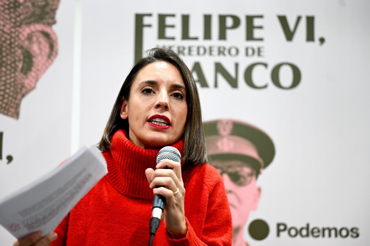 La sentencia contra el fiscal general del Estado a manos de los golpistas viene dada por dos motivos principales: 1. El posicionamiento del Fiscal en la ley de amnistía. 2.El posicionamiento impecable de la fiscalía en la ley del solo sí es sí. 🎥 Irene Montero