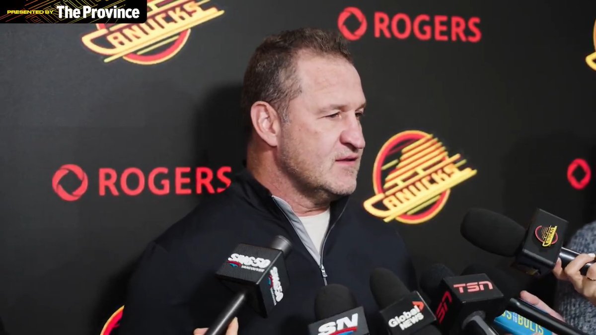 “Play our game. Play fast. But continue to be aware of their strengths and staying connected when things get a little tight or swayed.” 🗣️ Hear from Head Coach Adam Foote ahead of tonight's matchup against Dallas. #Canucks | The Province