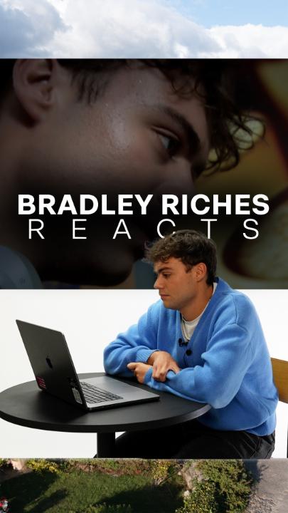 Bradley Riches reacts to his latest scenes in Emmerdale, watch the full video over on YouTube 💫 #Emmerdale #ReactionVideo