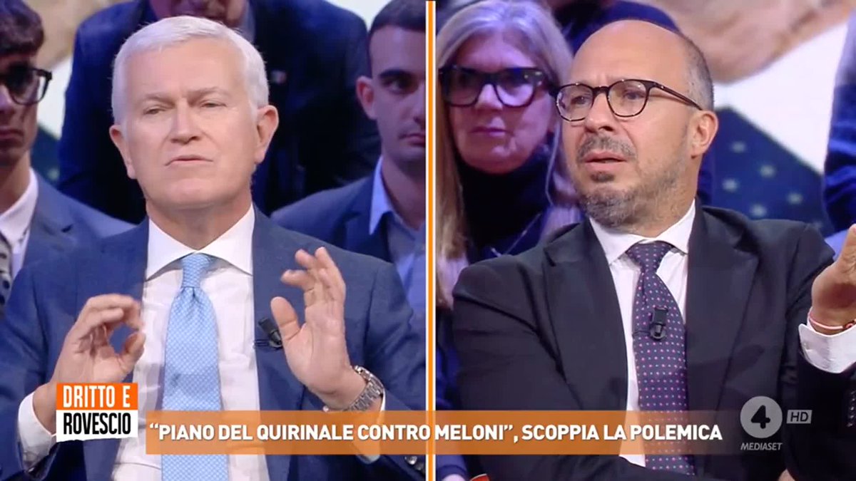 "Lei è totalmente disinformato! Lei è arrivato qui, le hanno spiegato brevemente che cosa doveva dire, non se lo ricordava tutto e quindi glielo hanno dovuto rispiegare al telefono!" Maurizio Belpietro a Davide Faraone (Italia Viva) #drittoerovescio
