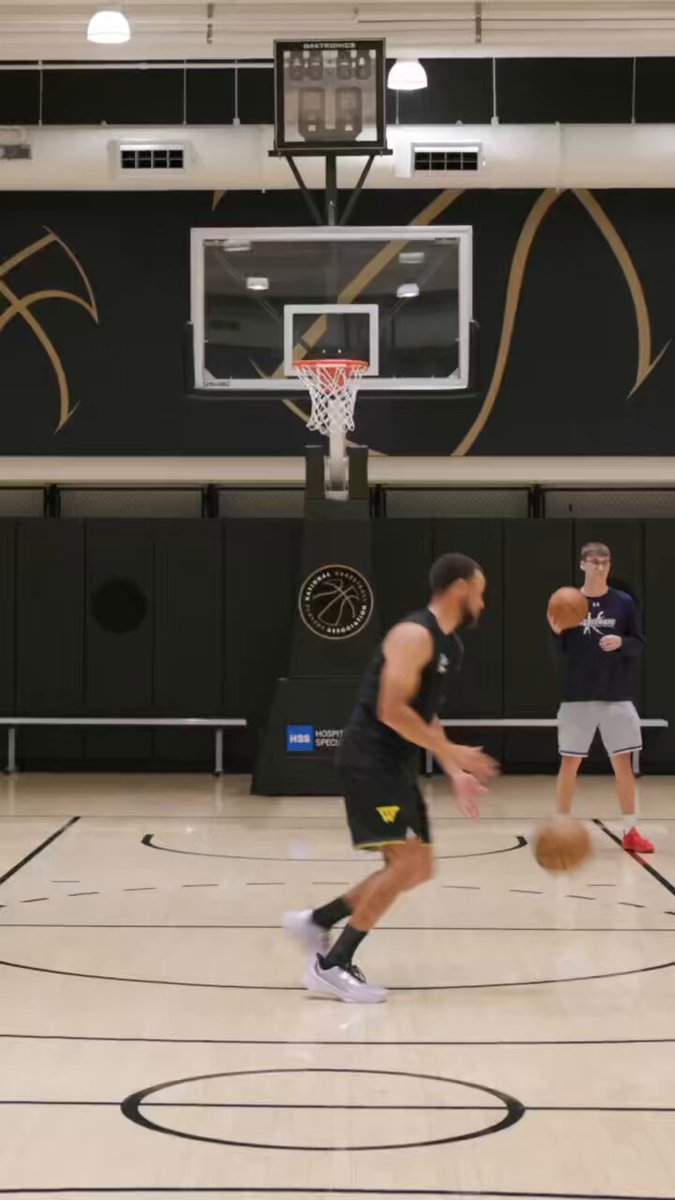 An exclusive look at Stephen Curry's offseason workout with Coach Brandon Payne. 🏀