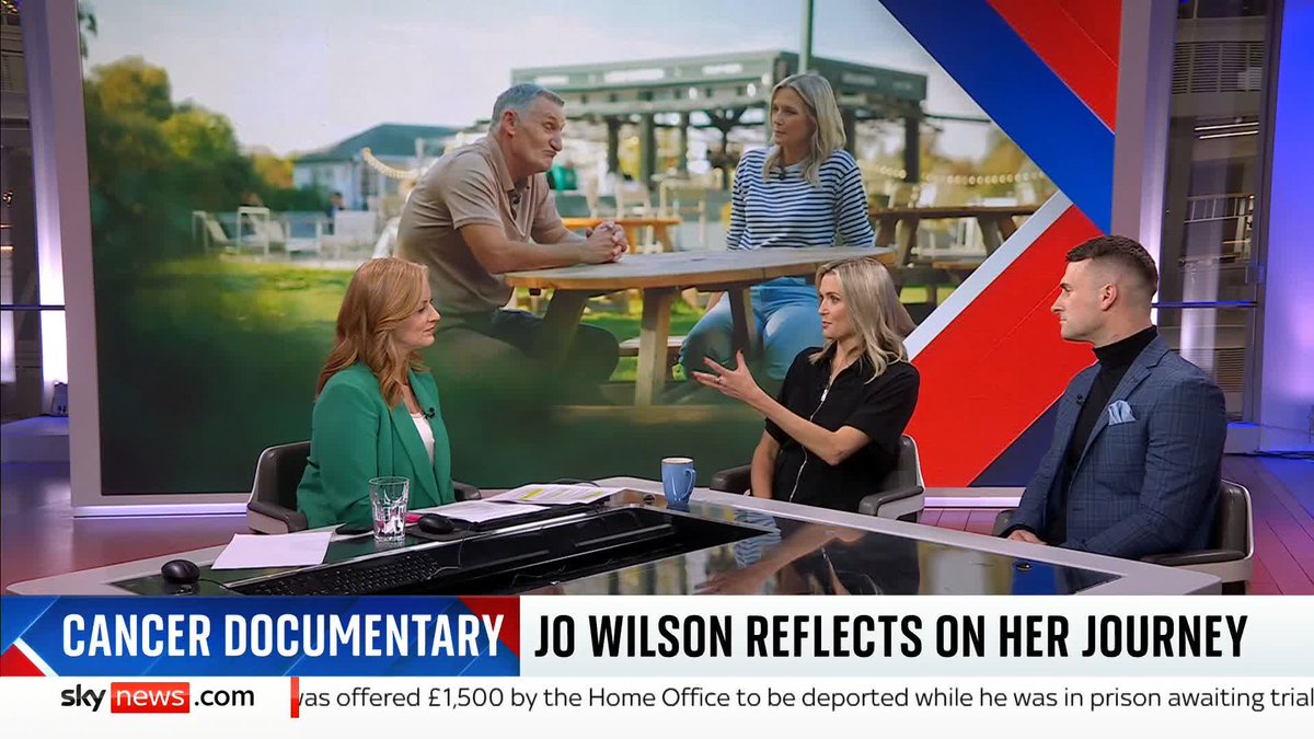 In 2022, Sky Sports News presenter Jo Wilson was diagnosed with stage three cervical cancer shortly after giving birth. Jo, who is now cancer-free, talks to @SkySarahJane about a new documentary reflecting on her journey. Latest 🔗 📺 Sky 501 & YouTube
