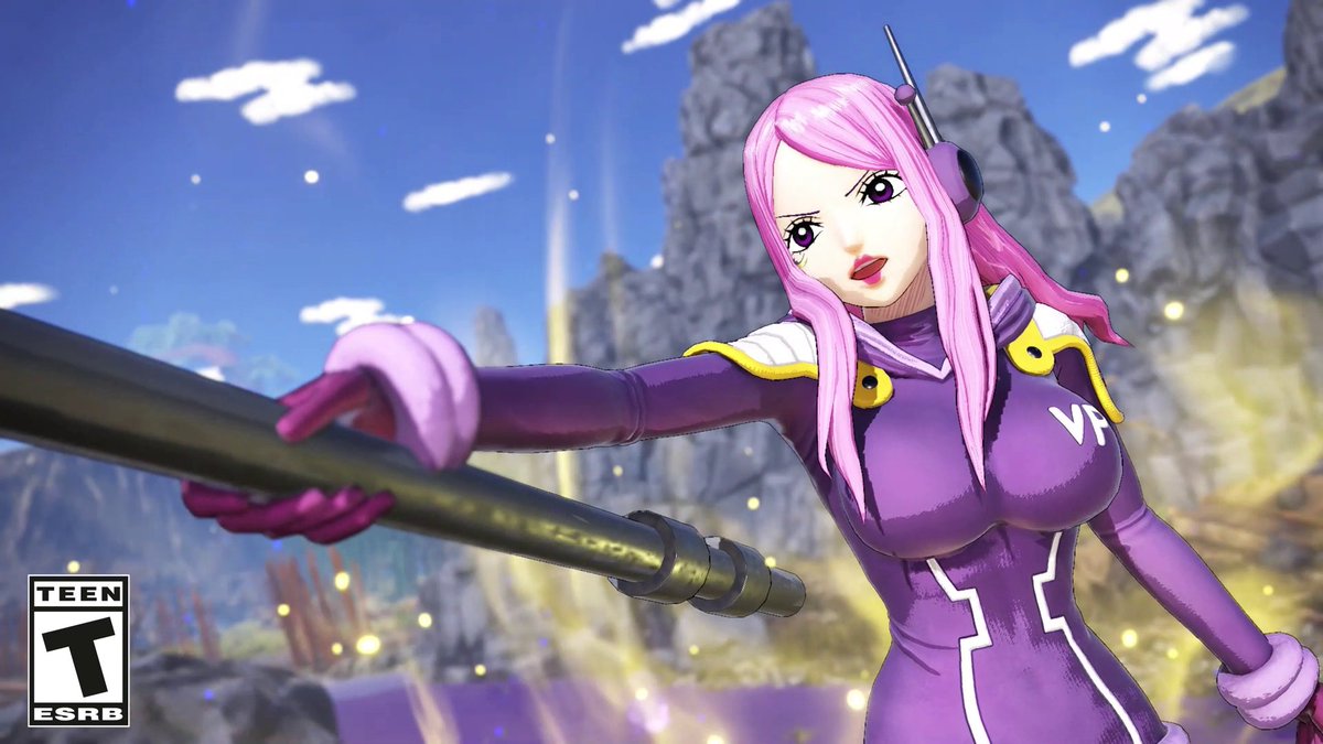 No problem is too big for Jewelry Bonney! Keep your enemies at bay by extending your arms and sweeping up your enemies into submission! One Piece: Pirate Warriors 4’s newest DLC and enhanced graphics heads to all platforms on November 21st!