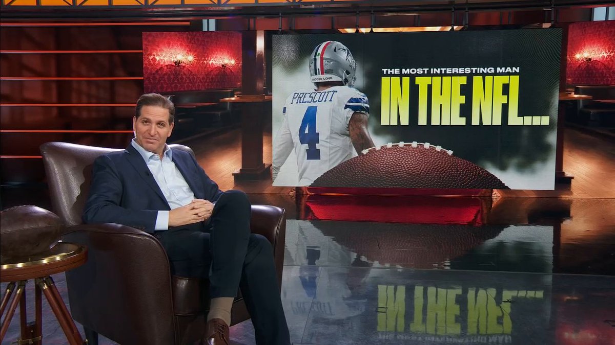 The most interesting man in the NFL this week is Cowboys' QB Dak Prescott 👀 Peter Schrager believes in Dallas' offense with Dak at the helm ✍️