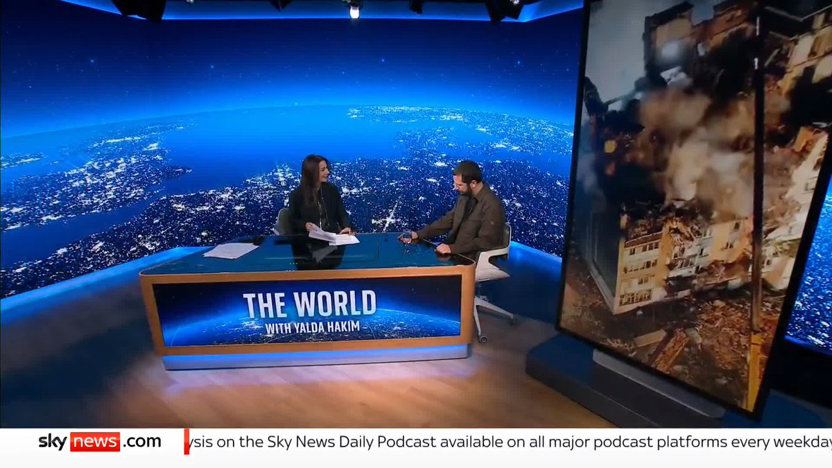 Director @MstyslavChernov talks to Yalda Hakim about his new documentary, 2000 Meters to Andriivka. He says it was "amazing" to witness Ukrainian troops fighting a "huge invader" to liberate an area of land. Latest 🔗 📺 Sky 501, Virgin 602 & YouTube