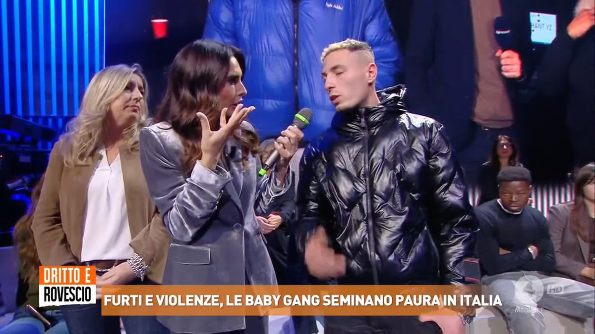 "Non ho pietà per nessuno! È così la vita di strada!" Musta a #drittoerovescio