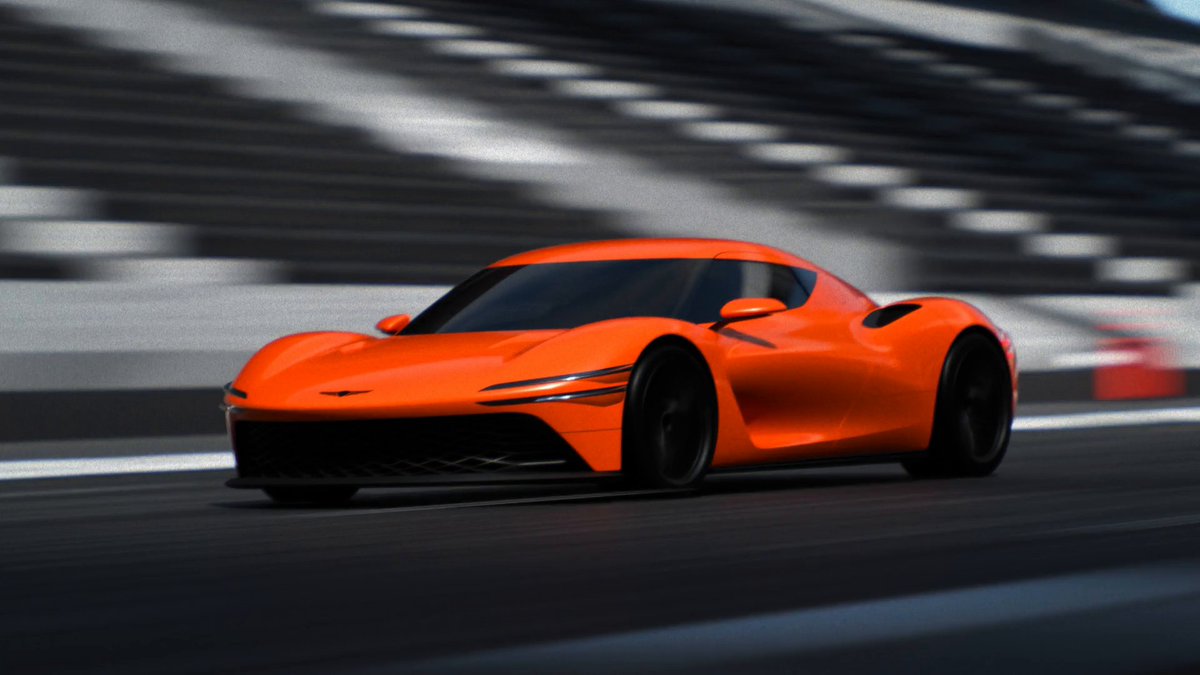 The new symbol of Genesis Performance Vision. The next contender of the track. Magma GT Concept *Concept vehicle shown. #GenesisUSA #GenesisMagma #MagmaGTConcept #ConceptCar