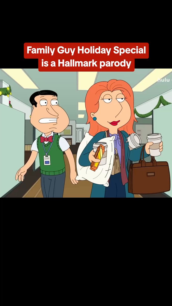 The Family Guy Special is called "Disney’s Hulu’s Family Guy’s Hallmark Channel’s Lifetime’s Familiar Holiday Movie."