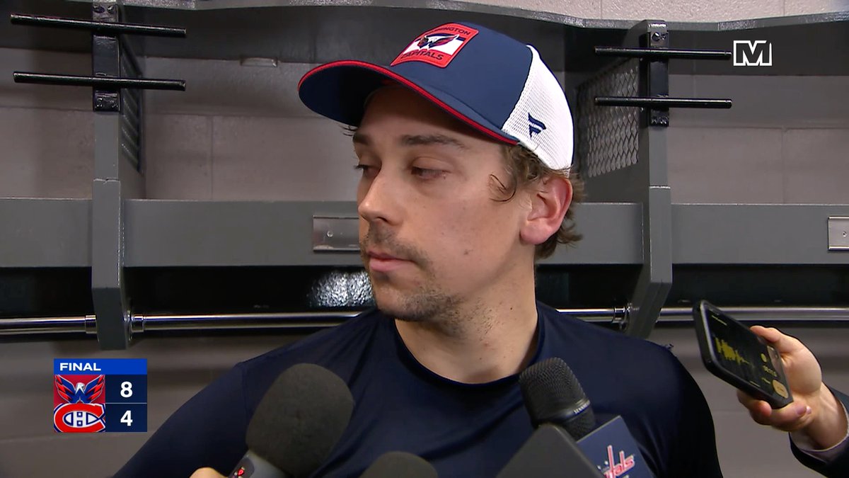 “I definitely played with a lot of emotion and the guys were right there with me.” 🥹 Congratulations to the Strome family on welcoming their 3rd child tonight! #ALLCAPS | Washington Capitals