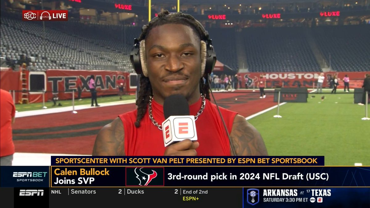 Former USC safety Calen Bullock is calling a Trojans dub in Eugene this weekend 🔥