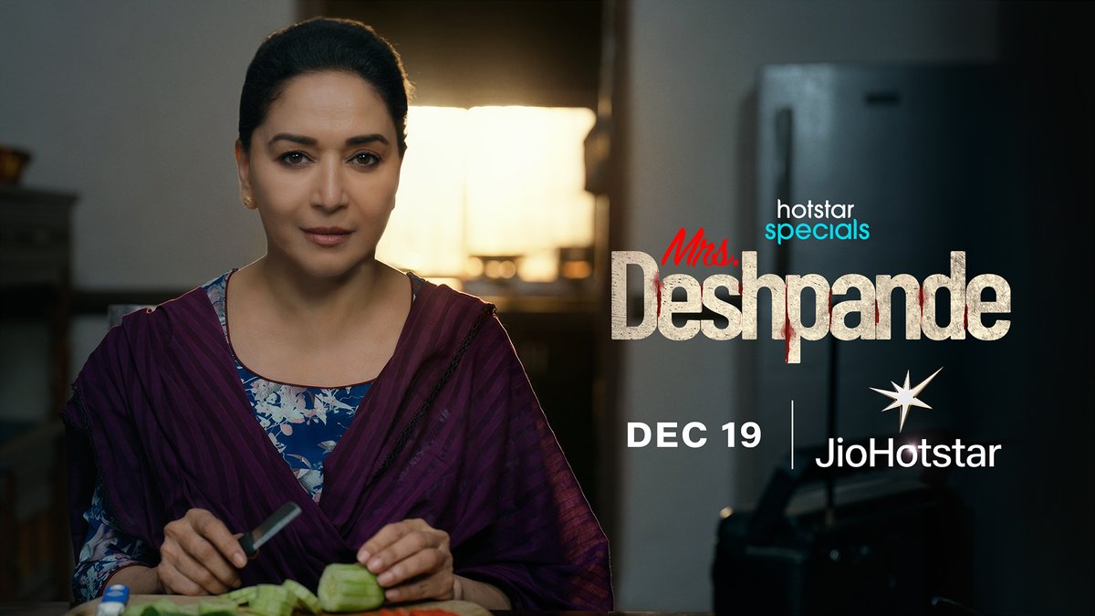 This is already the next on my go-to list. More so because #MadhuriDixit is being directed by #NageshKukunoor. Would be a lethal combination! #MrsDeshpande by Applause Entertainment coming soon! Madhuri Dixit Nene