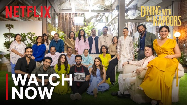 Hope you're hungry 🍜 I’ve saved a seat for you 🥰💕 Dining With The Kapoors, created by Armaan Jain, is out now only on Netflix. #DiningWithTheKapoorsOnNetflix