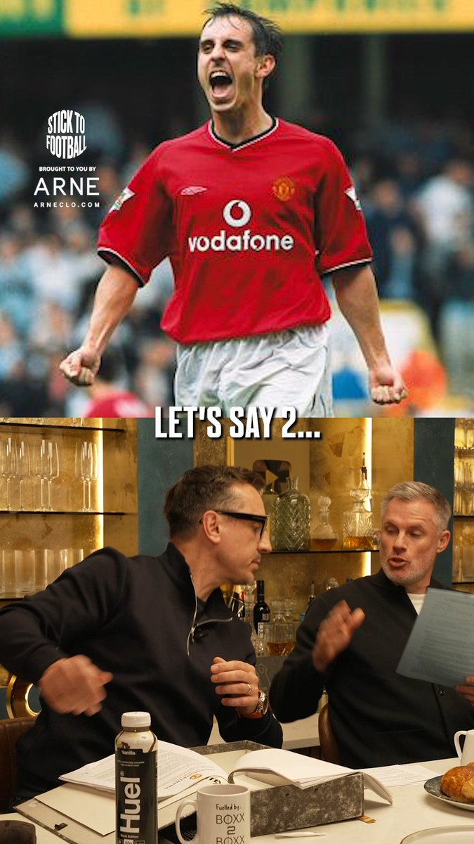 "I was a much better player, obviously..." 😉 Gary shares his Man United wages… and Roy instantly reminds him who earned more! 😂