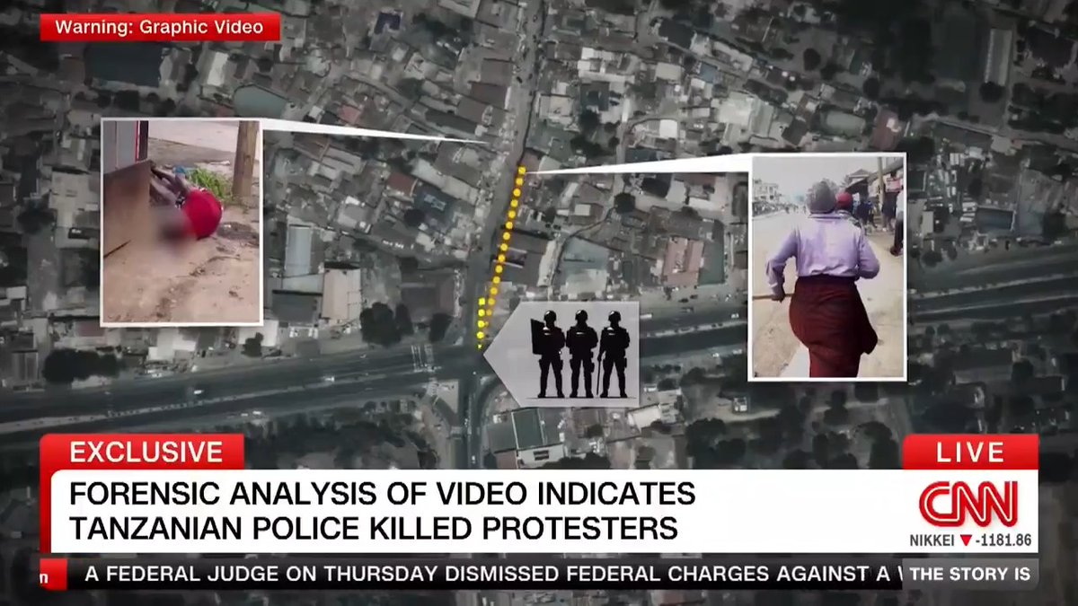 Tanzanian police killed protestors and there are signs of unmarked mass graves where bodies were reportedly dumped. It was an honour to support Gianluca Mezzofiore, Larry Madowo and the team at CNN to document these horrible events.