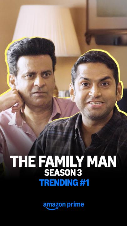 CAN’T KEEP CALM! The Family Man is Trending #1 🔥🔥 #TheFamilyManOnPrime, New Season, Watch now