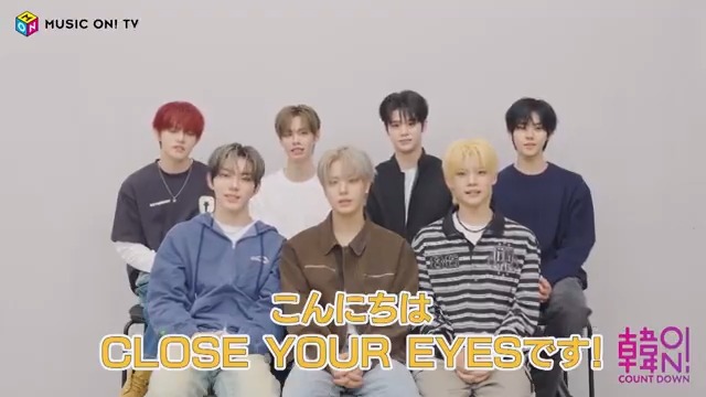 ◤◢◤◢◤◢◤◢ #CLOSEYOUREYES ニューアルバム 『#blackout』 リリース記念 ◤◢◤◢◤◢◤◢ #クルユア(CLOSEYOUREYES JP)が #エムオン!にコメント出演😍 「#SOB (with Imanbek)」 「#X」もオンエア⚒️ #CLOSER 必見です🖤 📺韓ON! Countdown 10 📅11/25(火)13:30〜 他 #CYE